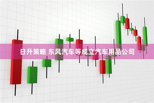 日升策略 东风汽车等成立汽车用品公司